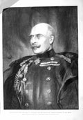 Old Antique Print 1904 Field-Marshall Duke Connaught Strathearn General 20th