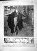 Old Antique Print 1904 Twisted Eglantine Sirrah Piers Blakiston Men Horse 20th