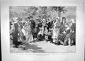 Old Antique Print 1904 Servants France Breton Barbett Horticultural Hall 20th
