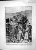 Original Old Antique Print 1904 Funeral Sier War Yalu Kiuliencheng Race Solent