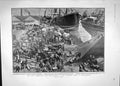 Old Antique Print 1904 Ship Army Southampton War Comedy Barrel Tub Boat 20th