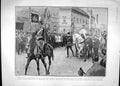 Original Old Antique Print 1904 King Peter Belgrade Whitebait Fish Tuna Tibet