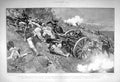 Old Antique Print 1904 Port Arthur Japan Gunners Army Guns War Weapons 20th