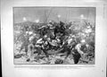 Old Antique Print 1904 Sauve-Qui-Peut Battle Ta-Shih-Chiao War Vanderbilt 20th