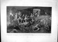 Original Old Antique Print 1904 Ambulance Waggon Battle Tashichao War Quirinal
