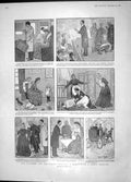 Old Antique Print 1904 Lady Luggage Penny Reading Lawson Chadwick Diggle 20th