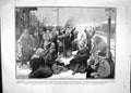 Old Antique Print 1904 Wives Russian War Reservists Train Crash Aylesbury 20th
