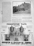 Original Old Antique Print 1905 Japanese Siers War Store Rice Yentai Gsmith