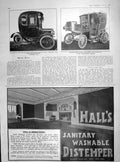Original Old Antique Print 1905 Hurtu Car Electric Phoenix Lux Washing Woolens