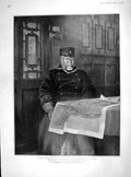Old Antique Print 1905 Marshal Oyama Japan Football Aston Villa War Ship 20th