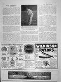 Old Antique Print 1905 Rhodes Yorkshire Bowler Cricket Wilkinson Razors 20th