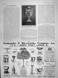 Original Old Antique Print 1905 Kaiser Prize Cup Ocean Yacht Race Gsmith London