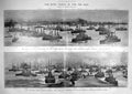 Old Antique Print 1905 Russian War Ships Navarin Japan Asahi Asama Fuji 20th