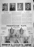 Old Antique Print 1905 Bellord Knight Littlewood Mercer Silver Furniture 20th
