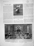 Old Antique Print 1905 Coggin Cambridge Rhodes Oxford Clarke Mikado Oyama 20th