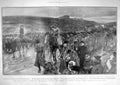 Original Old Antique Print 1905 Garrison Siers Port Arthur Japanese Russians