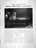 Original Old Antique Print 1905 Photograph Baby Orphan Home Amsterdam Children