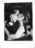 Original Old Antique Print 1905 Lavinia Countess Spencer John Charles Althorp