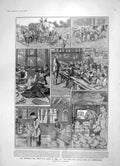 Old Antique Print 1905 Home Boys Farningham Fisher Helder Jebb Birkin Men 20th