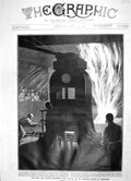 Old Antique Print 1905 King Queen Rolling Armour Plate Sheffield Vickers 20th