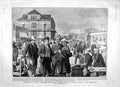 Original Old Antique Print 1905 Corn Growing Canada Harvesters Hospital Chatham