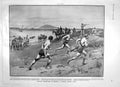 Original Old Antique Print 1905 Ireland Advance Guard Hussars Dublin Warre Eton