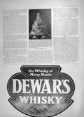 Original Old Antique Print 1905 Royal Christening Cake Mcvitie Dewars Whisky
