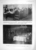 Old Antique Print 1905 Servian Crown Prince Karlstad Motor Bus Vanguard 20th