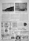 Old Antique Print 1905 Railway Mountain Vesuvius Volcano Cleaning Brush 20th