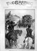 Old Antique Print 1905 Modern Highwaymen Mail Coach Akstafa Transcaucasia 20th