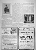 Old Antique Print 1905 Edhem Pasha Electrical Exhibition Olympia Argyll 20th