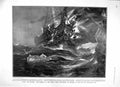 Old Antique Print 1905 Ship Halloran Britannia Trafalgar Discovery Mount 20th