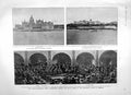 Old Antique Print 1905 Hungarian House Commons Budapesth President Loubet 20th