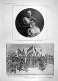 Old Antique Print 1905 Prince Nicholas Greece Petersburg Darley Cohen Men 20th