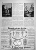 Original Old Antique Print 1905 Lever De Lune Moulin Blenau Harpignies Gsmith