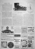 Original Old Antique Print 1905 Argyll Landaulette Motor Car Gibson Pressure