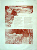 Original Old Antique Print 1905 Evil Kelpie Story Illustration Conrad Weguelin