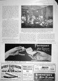 Old Antique Print 1906 Christmas Duchess Connaught Ward Hospital Children 20th