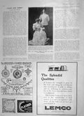 Original Old Antique Print 1906 Prince Andrew Greece Princess Alice Lemc 20th