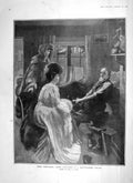 Old Antique Print 1906 Ladies Canvassing Hertfordshire Tornado Natal Gibb 20th