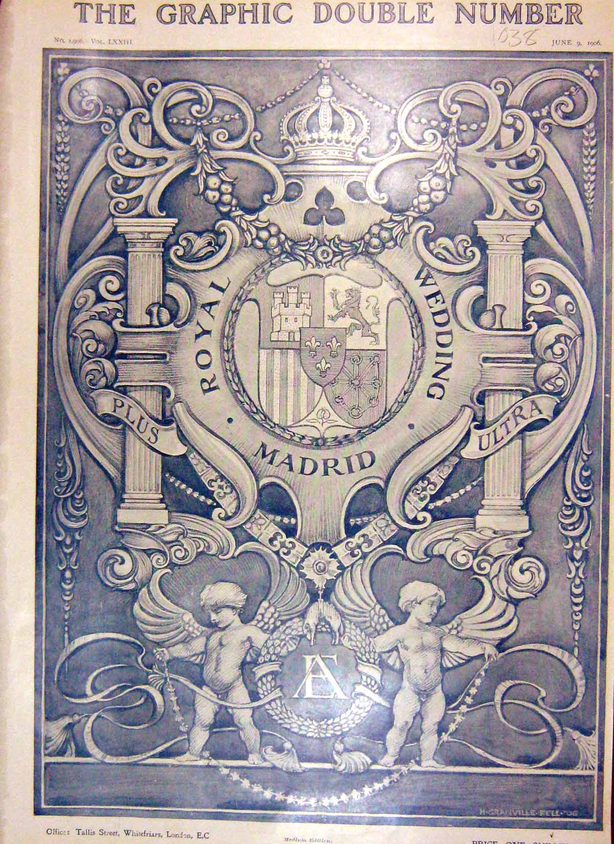 Old Antique Print 1906 Royal Wedding Madrid Holiday Ireland Fish Hotels 20th