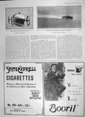 Old Antique Print 1906 Flying Stanley Steamer Florida Marriott Racing Car 20th