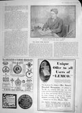 Old Antique Print 1906 Jens Christian Christensen Prime Minister Denmark 20th