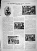 Original Old Antique Print 1906 Journalism Hentschel Lord Clifford Car 20th