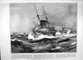Old Antique Print 1906 Battle Ships Atlantic Hindustan Commons Gladstone 20th