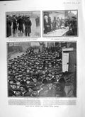 Old Antique Print 1906 Togo London Japan Sailors Greenwich Nansen Horse 20th