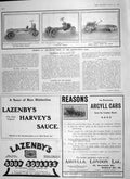Old Antique Print 1906 Motor Car Show Agricultural Hall Chassis Lazenby 20th
