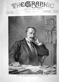 Original Old Antique Print 1906 Portrait Lord Milner High Commissioner Africa