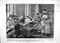 Original Old Antique Print 1906 Hospital Ward Courrieres Mine Helder Biro 20th