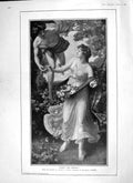 Old Antique Print 1906 Flora Zephyr Nowell British Sailors Liscard Navy 20th